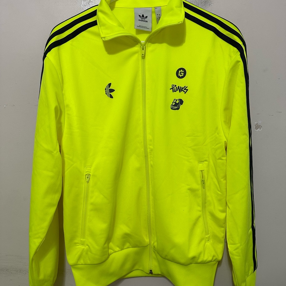 Adidas Trucksuit into the Metaverse BAYC Punks GMONEY Men’s Small Yellow - Picture 2 of 16